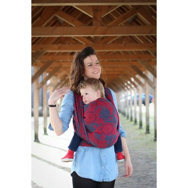 Vikle fra Yaro Ava Ultra Navy Contra Red Bamboo Hemp