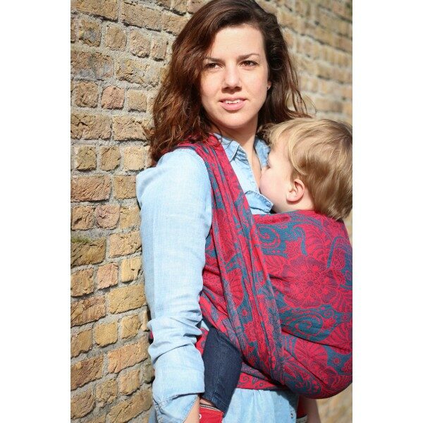 Vikle fra Yaro Ava Ultra Navy Contra Red Bamboo Hemp