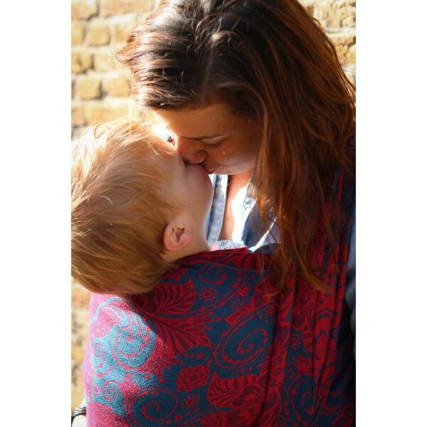 Vikle fra Yaro Ava Ultra Navy Contra Red Bamboo Hemp