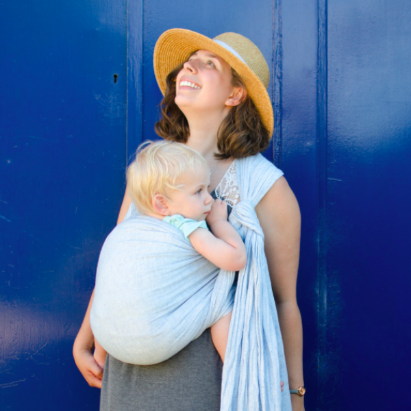 Didymos fastvikle Crepelino Azur