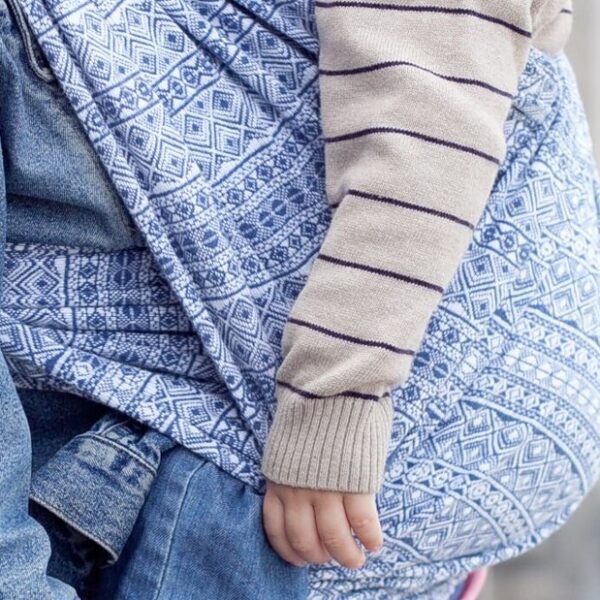 Didymos fastvikle Prima Marine-Weis