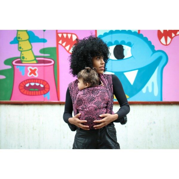 Yaro fastvikle Ava Black Rose Linen Organic