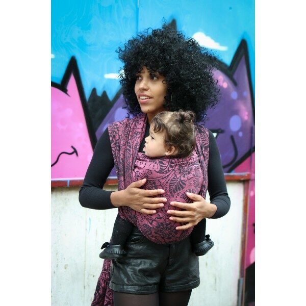 Yaro fastvikle Ava Black Rose Linen Organic