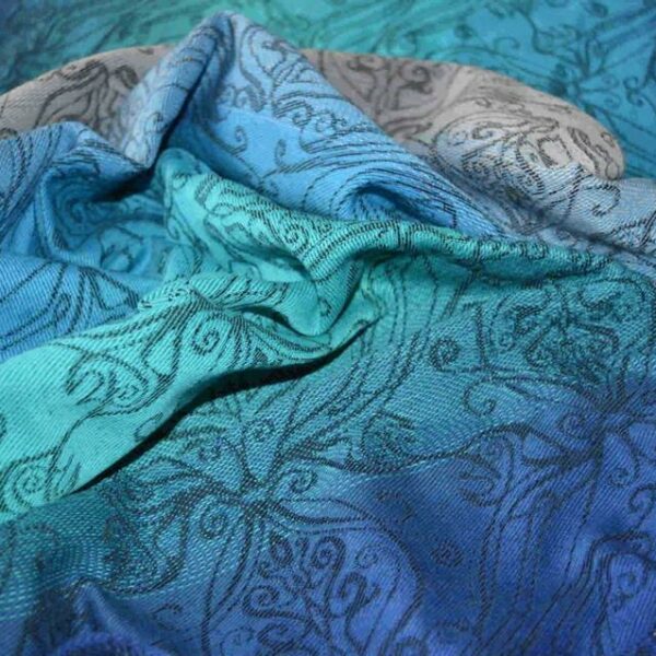 Yaro fastvikle Elvish Aqua Grad Black Linen