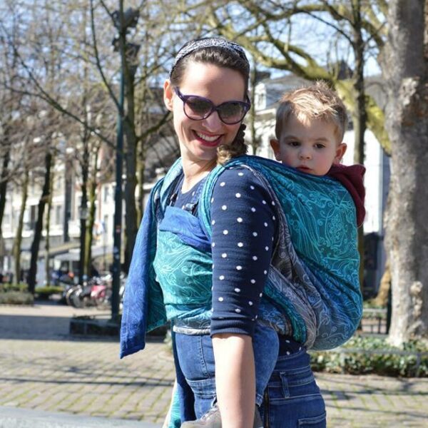 Yaro fastvikle Elvish Aqua Grad Black Linen