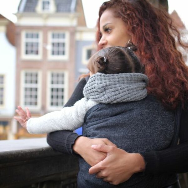 Yaro ringslynge - Jeans Grey Black