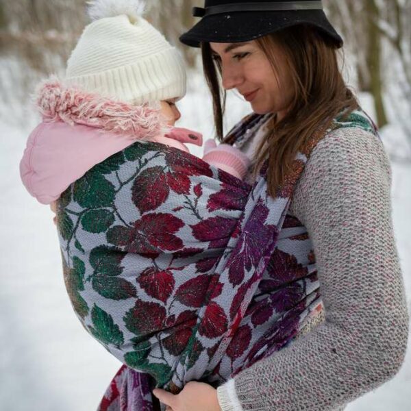 Vikle fra Yaro Birk Ultra Grey Autumn Rainbow Kapok