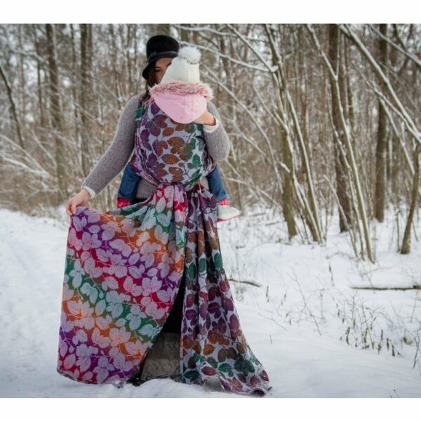 Vikle fra Yaro Birk Ultra Grey Autumn Rainbow Kapok