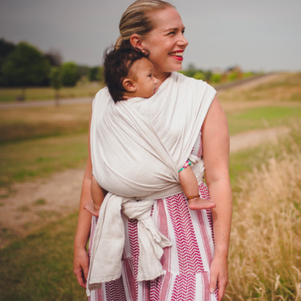 Didymos fastvikle Diamant Natur Lino