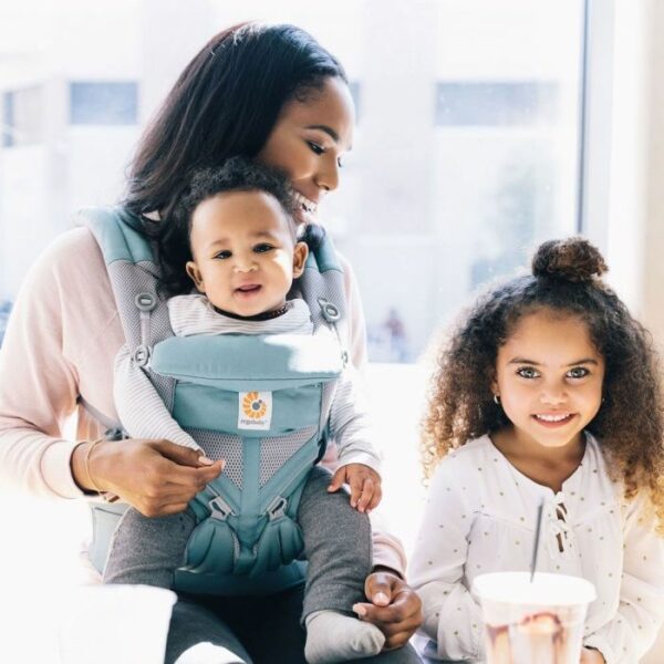 ERGObaby Omni 360 bæresele Cool Air Mesh Ice Mint