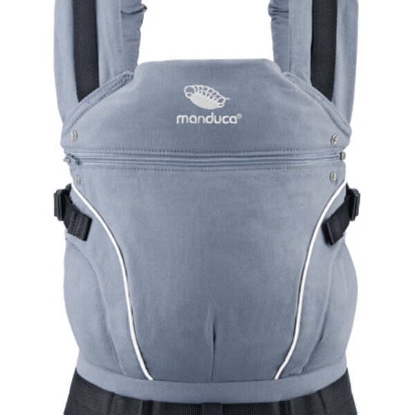 Manduca First PureCotton bæresele Sky Blue