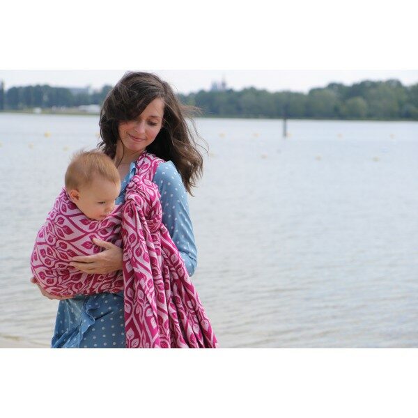 Vikle fra Yaro La Vita Duo Fuchsia White