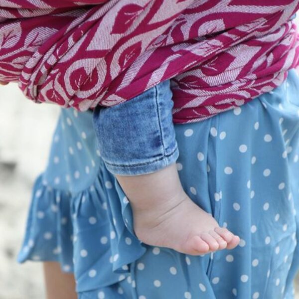 Vikle fra Yaro La Vita Duo Fuchsia White