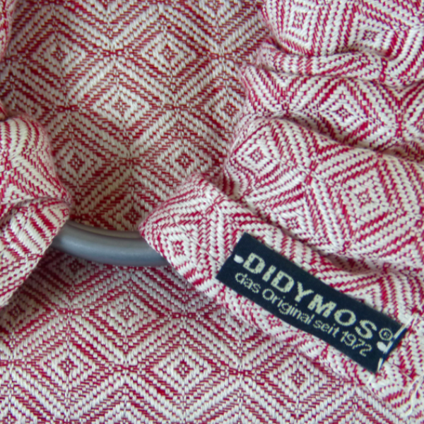 Didymos Didysling ringslynge Diamant Rosso Lino