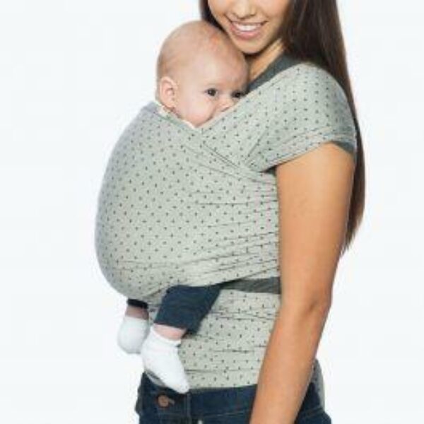 ERGObaby Aura strækvikle Pearl Grey