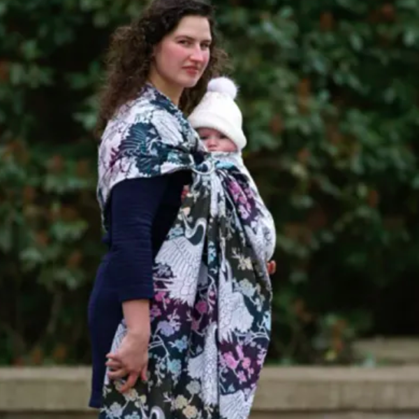 Yaro ringslynge Crane Ultra BW Orient Rainbow Repreve Tencel