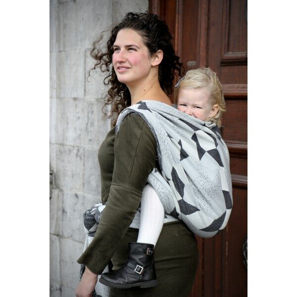 Fastvikle fra Yaro Prismic Duo Silver Grey Wool Glam