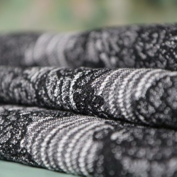 Yaro ringslynge Jazz Duo Black White Linen Kapok