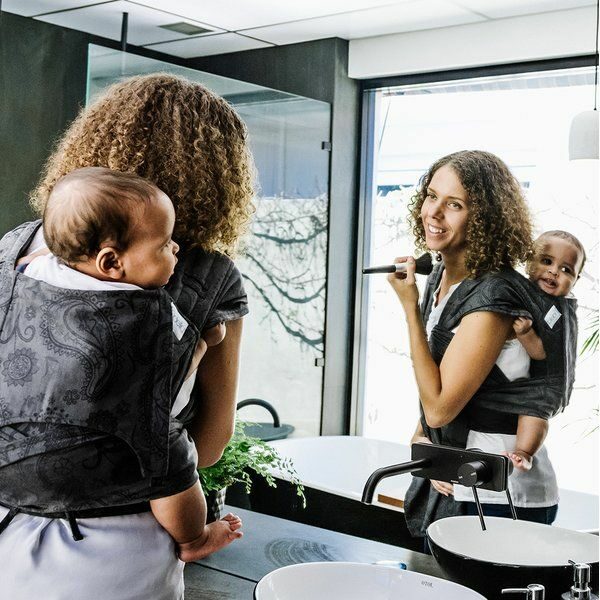 Fidella FlyTai Mei Tai Persian Paisley Anthracite Baby