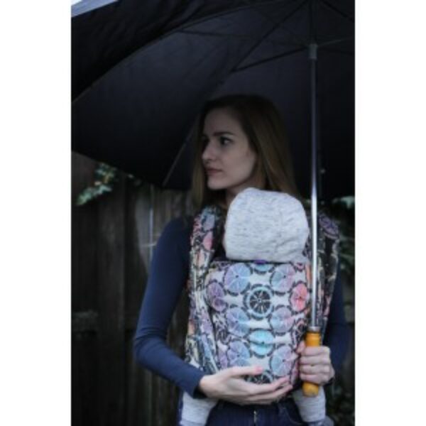 Yaro fastvikle Lemons Duo Black Lights Rainbow Wool