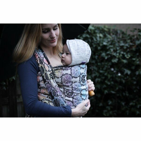 Yaro fastvikle Lemons Duo Black Lights Rainbow Wool