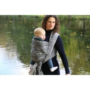 Yaro fastvikle Blues Duo Silver Black Blue Tencel