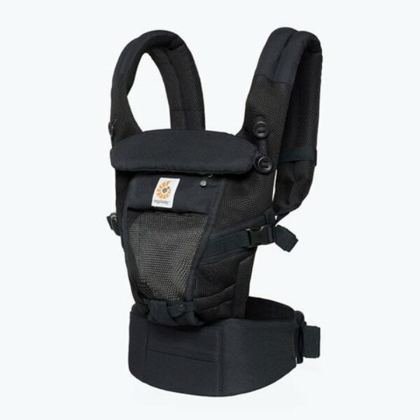 ERGObaby Adapt bæresele cool air mesh Onyx Black
