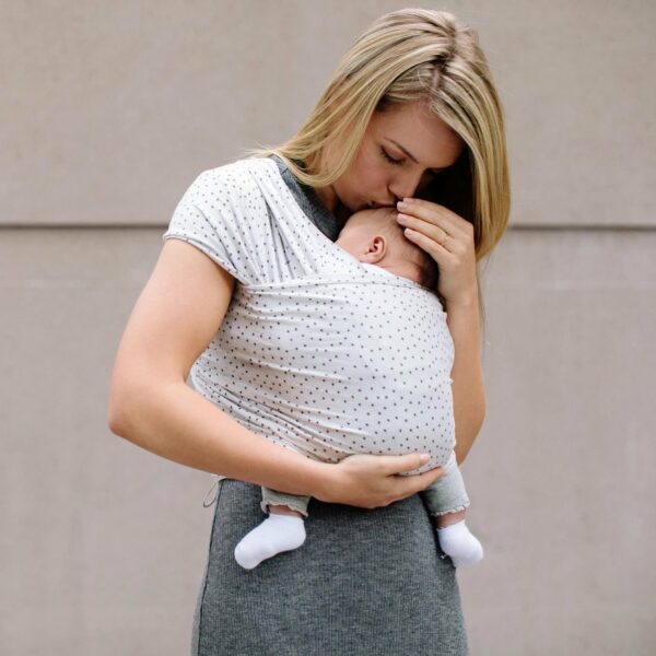 ERGObaby Aura strækvikle Twinkle Silver