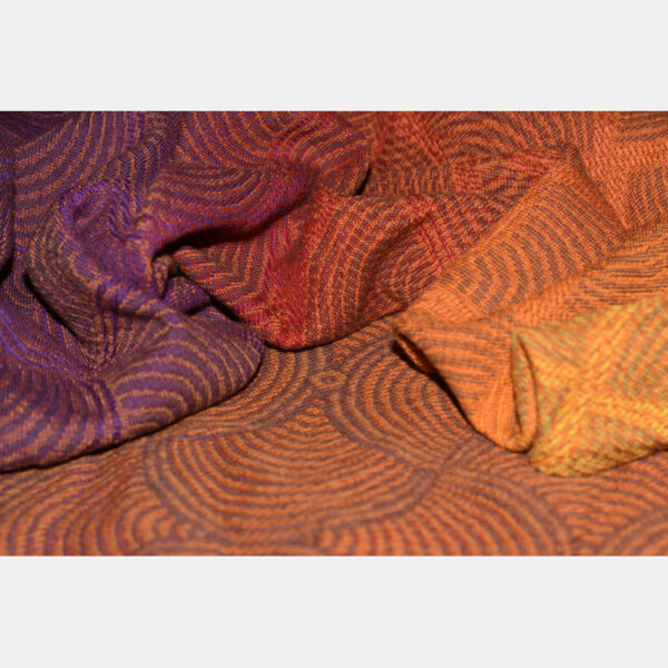 Yaro ringslynge Gravity Duo Fire Grad Mocca Bronze Wool