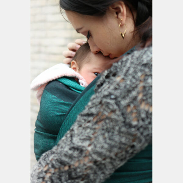 Yaro ringslynge Newborn Emerald Black