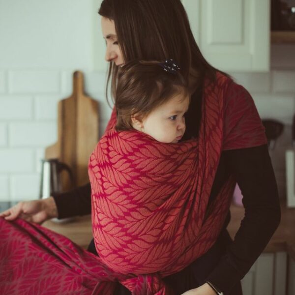 Didymos fastvikle Amaranth