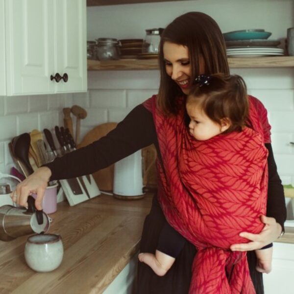Didymos fastvikle Amaranth