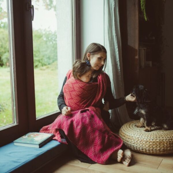 Didymos fastvikle Amaranth