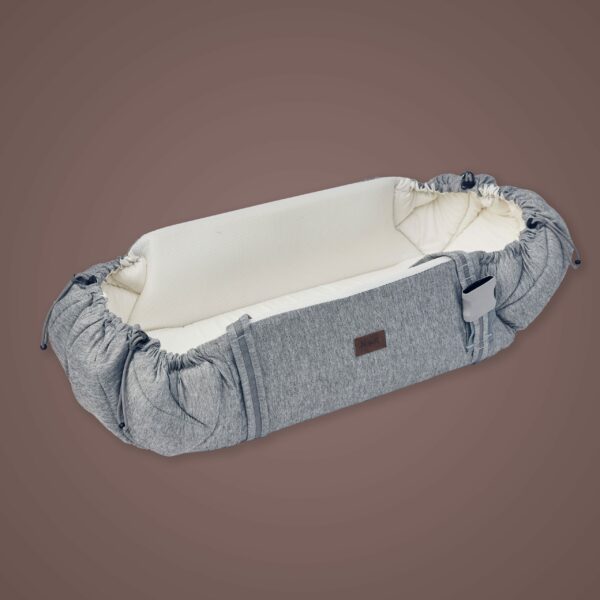 Najell Babynest SleepCarrier Vol 2 Morning Grey SnegleHuset