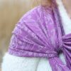 Fastvikle fra Yaro Elvish Purple Silver Tencel Wool SnegleHuset