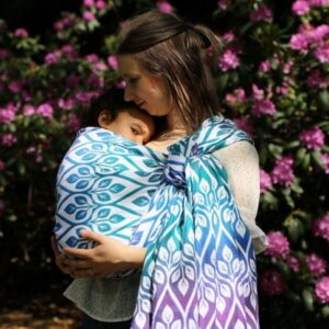 Fastvikle fra La Vita Puffy Peacock Rainbow Seacell SnegleHuset