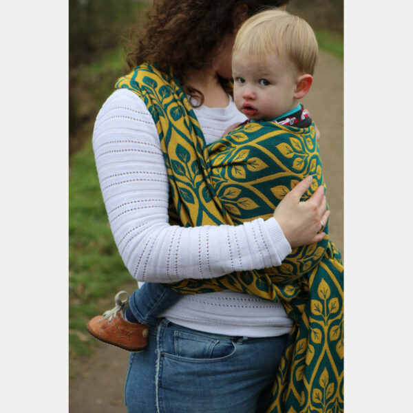 Fastvikle fra Yaro La Vita Trinity Petrol Gold Seacell Tencel SnegleHuset