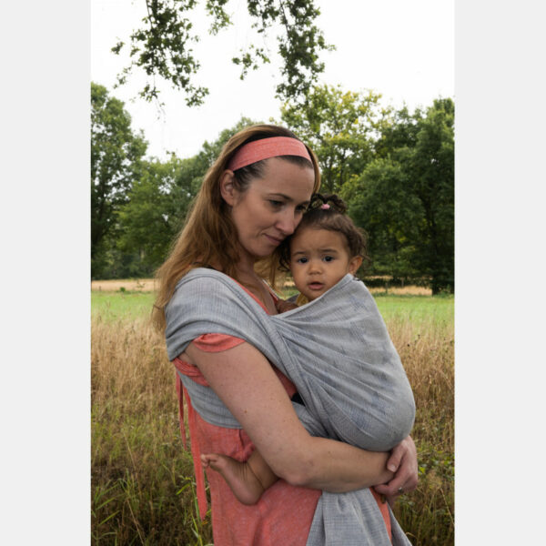 Fastvikle fra Yaro Stars Lite Navy Grey Random Linen SnegleHuset