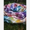 Fastvikle fra Yaro La Fleur Trinity Caribbean Rainbow Cupro Tencel Linen SnegleHuset