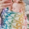 Fastvikle fra Yaro La Fleur Trinity Caribbean Rainbow Cupro Tencel Linen SnegleHuset