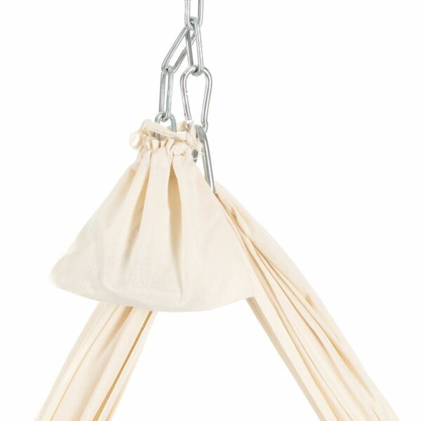 NONOMO Fjedervugge Økologisk med mikrofibermadras NATUR