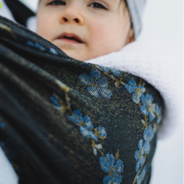 Didymos fastvikle Blaue Blüte