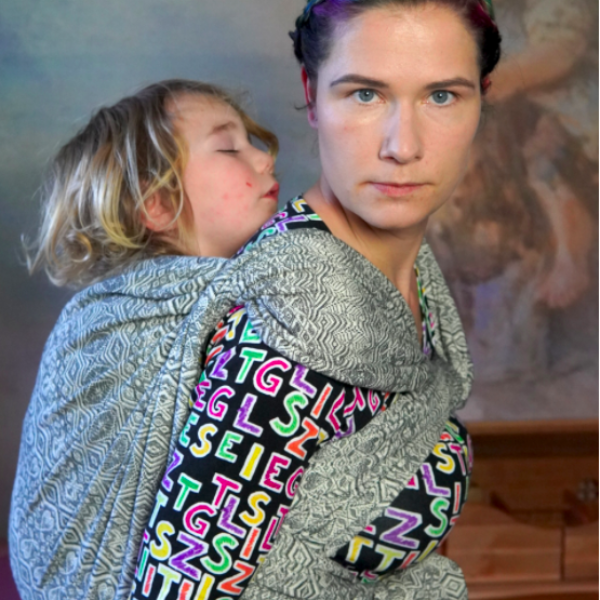 Didymos fastvikle Hedwychs Herzenstuch