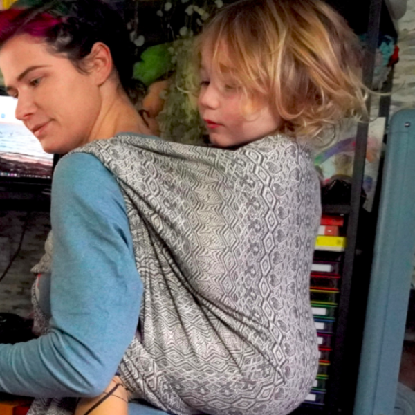 Didymos fastvikle Hedwychs Herzenstuch