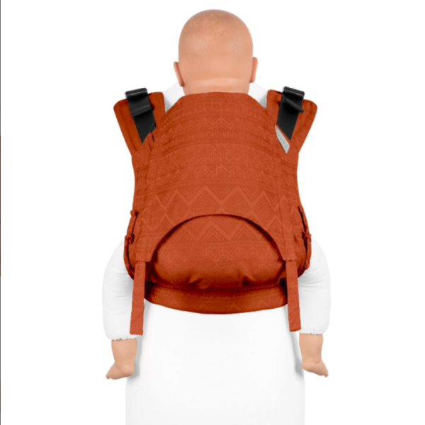 Fidella Fusion bæresele Cubic Lines Rustred Toddler