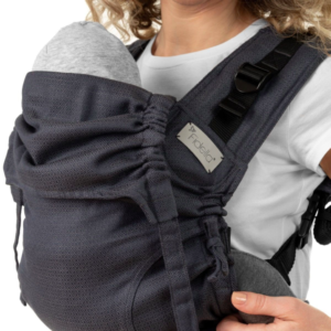 Fidella Fusion Fullbuckle Bæresele Diamond Anthracite Baby