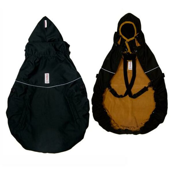 MaM All-Season Combo FleX Babywearing Cover Black Cinamon