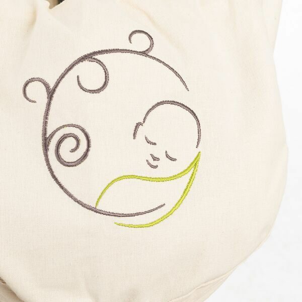 NONOMO Fjedervugge Økologisk med kapokmadras NATUR