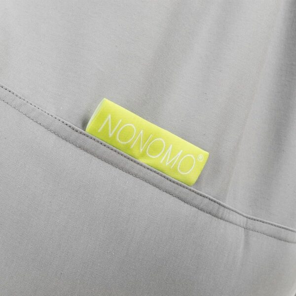 NONOMO Fjedervugge Økologisk med mikrofibermadras GRÅ