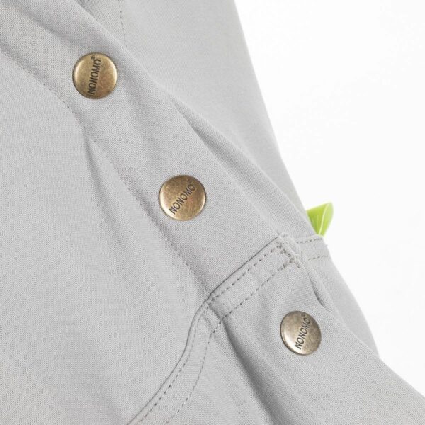 NONOMO Fjedervugge Økologisk med uldmadras GRÅ